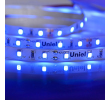 Светодиодная лента Uniel ULS-M11-2835-60LED/m-8mm-IP20-DC12V-4,8W/m-5M-BLUE PROFI катушка в герметичной упаковке