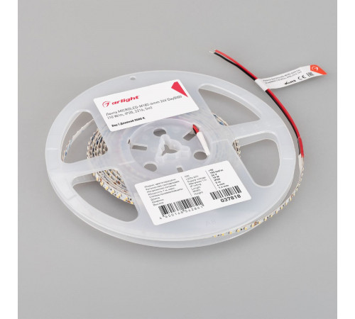 Светодиодная лента Arlight MICROLED-M182-4mm 24V Day5000 10 W/m, IP20, 2216, 5m 037818 Светодиодная лента Arlight MICROLED-M182-4mm 24V Day5000 10 W/m, IP20, 2216, 5m 037818