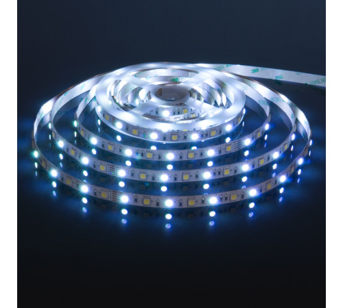 Светодиодная лента Elektrostandard 24V 14,4W 60Led 5050+5050 IP20 MIX RGB/холодный белый, 5м 4690389172274 Светодиодная лента Elektrostandard 24V 14,4W 60Led 5050+5050 IP20 MIX RGB/холодный белый, 5м 4690389172274