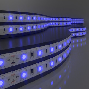 Светодиодная лента Elektrostandard 24V 14,4W 60Led 5050 IP20 синий, 5м 4690389167720
