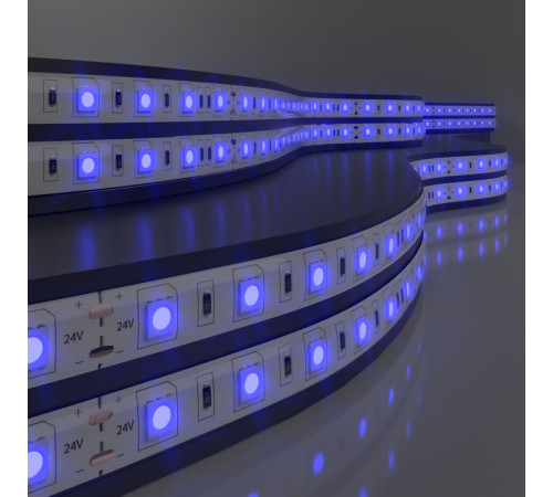 Светодиодная лента Elektrostandard 24V 14,4W 60Led 5050 IP20 синий, 5м 4690389167720 Светодиодная лента Elektrostandard 24V 14,4W 60Led 5050 IP20 синий, 5м 4690389167720