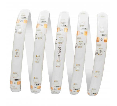 Светодиодная лента Apeyron 12В СТ 4,8Вт/м smd3528, 60д/м IP65 5м зеленая 07BL Светодиодная лента Apeyron 12В СТ 4,8Вт/м smd3528, 60д/м IP65 5м зеленая 07BL