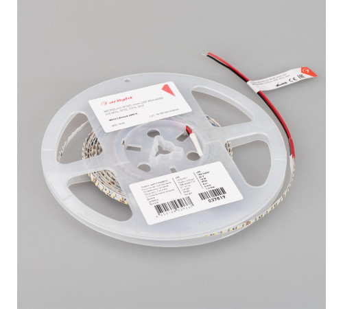 Светодиодная лента Arlight MICROLED-M182-4mm 24V White6000 (10 W/m, IP20, 2216, 5m) 037819 Светодиодная лента Arlight MICROLED-M182-4mm 24V White6000 (10 W/m, IP20, 2216, 5m) 037819