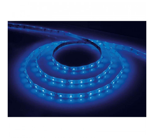 Светодиодная влагозащищенная лента Feron 4,8W/m 60LED/m 2835SMD синий 5M LS604 27677 Светодиодная влагозащищенная лента Feron 4,8W/m 60LED/m 2835SMD синий 5M LS604 27677