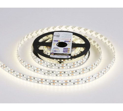 Светодиодная лента двухрядная Ambrella Light LED Strip 12В 2835 19,2Вт/м 4500K 5м IP20 GS1602 Светодиодная лента двухрядная Ambrella Light LED Strip 12В 2835 19,2Вт/м 4500K 5м IP20 GS1602