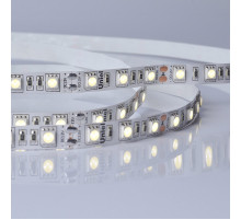 Светодиодная лента Uniel ULS-M25-5050-60LED/m-10mm-IP20-DC12V-14,4W/m-5M-4000K PROFI катушка в герметичной упаковке