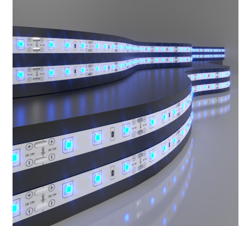 Светодиодная лента Elektrostandard 12V 4,8W 60Led 2835 IP65 синий, 5м 4690389124198 Светодиодная лента Elektrostandard 12V 4,8W 60Led 2835 IP65 синий, 5м 4690389124198
