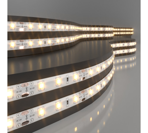 Светодиодная лента Elektrostandard 12V 4,8W 60Led 2835 IP65 теплый белый, 5м 4690389124204