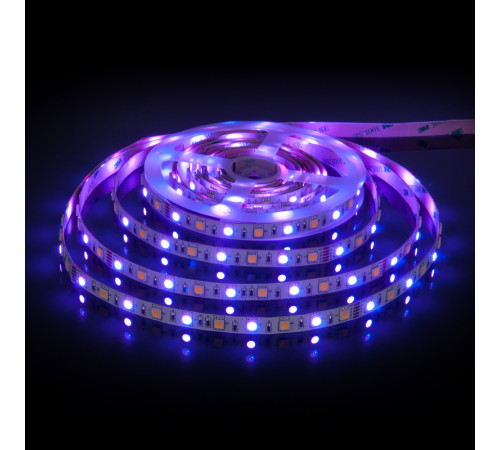 Светодиодная лента Elektrostandard 24V 14,4W 60Led 5050+5050 IP20 MIX RGB/теплый белый, 5м 4690389172250 Светодиодная лента Elektrostandard 24V 14,4W 60Led 5050+5050 IP20 MIX RGB/теплый белый, 5м 4690389172250