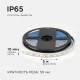 Светодиодная влагозащищенная лента Apeyron 12В 5050 14,4Вт/м RGB 5м IP65 LSE-276