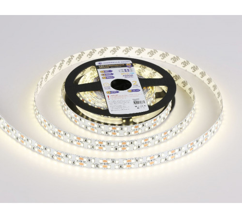 Светодиодная лента двухрядная Ambrella Light LED Strip 12В 2835 24Вт/м 4500K 5м IP20 GS1702 Светодиодная лента двухрядная Ambrella Light LED Strip 12В 2835 24Вт/м 4500K 5м IP20 GS1702