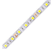 Светодиодная лента Volpe 14,4W/m 60LED/m 5050SMD теплый белый 5M ULS-Q221 5050-60LED/m-10mm-IP20-DC12V-14,4W/m-5M-3000K UL-00004353