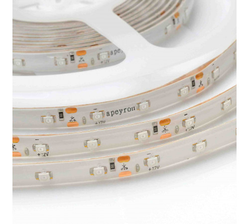 Светодиодная лента Apeyron 12В СТ 4,8Вт/м smd3528, 60д/м IP65 5м зеленая 07BL Светодиодная лента Apeyron 12В СТ 4,8Вт/м smd3528, 60д/м IP65 5м зеленая 07BL
