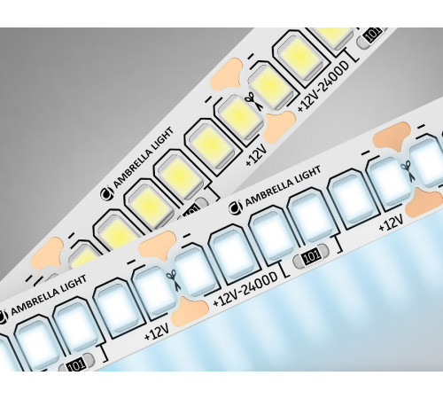 Светодиодная лента Ambrella Light LED Strip 12В 2835 17Вт/м 6500K 5м IP20 GS1403 Светодиодная лента Ambrella Light LED Strip 12В 2835 17Вт/м 6500K 5м IP20 GS1403