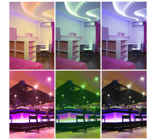 Светодиодная лента Apeyron 12В СТ 7,2Вт/м smd5050 30д/м IP20 5м RGB 00-38