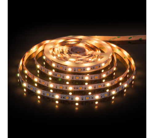 Светодиодная лента Elektrostandard 24V 14,4W 60Led 5050+5050 IP20 MIX RGB/теплый белый, 5м 4690389172250 Светодиодная лента Elektrostandard 24V 14,4W 60Led 5050+5050 IP20 MIX RGB/теплый белый, 5м 4690389172250