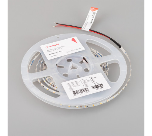 Светодиодная лента Arlight RT-A80-5mm 24V Day4000 (5 W/m, IP20, 2835, 5m) 037795 Светодиодная лента Arlight RT-A80-5mm 24V Day4000 (5 W/m, IP20, 2835, 5m) 037795