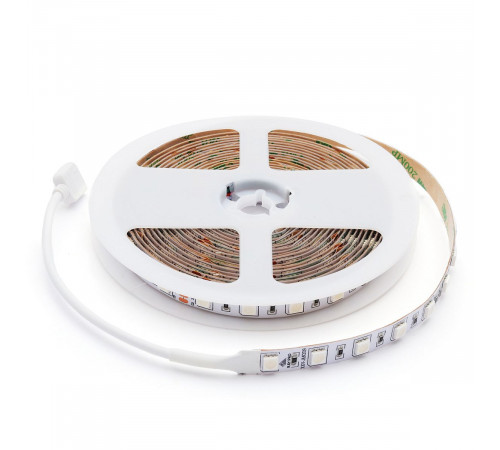 Cветодиодная лента Apeyron 24В 14,4Вт/м smd5050 60д/м IP20 5м RGB 00-310 Cветодиодная лента Apeyron 24В 14,4Вт/м smd5050 60д/м IP20 5м RGB 00-310