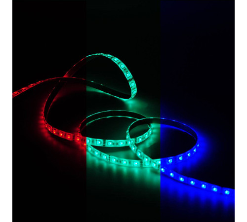 Светодиодная лента Gauss 14,4W/m 60LED/m 5050SMD RGB 5M 312000414 Светодиодная лента Gauss 14,4W/m 60LED/m 5050SMD RGB 5M 312000414