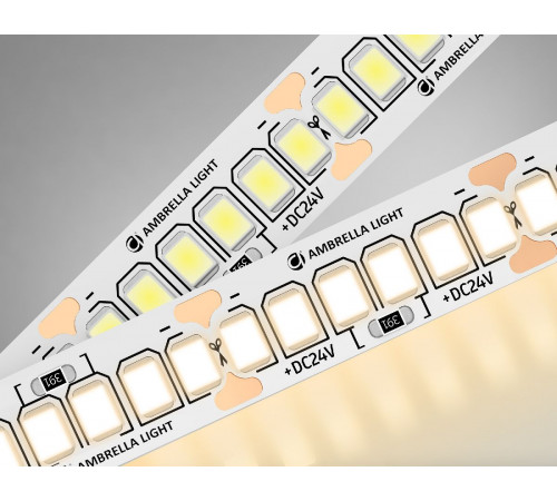 Светодиодная лента Ambrella Light LED Strip 24В 2835 18Вт/м 3000K 5м IP20 GS3301 Светодиодная лента Ambrella Light LED Strip 24В 2835 18Вт/м 3000K 5м IP20 GS3301