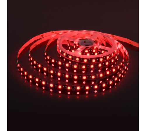 Светодиодная лента Elektrostandard 24V 14,4W 60Led 5050 IP20 RGB, Black, 5м 4690389172137 Светодиодная лента Elektrostandard 24V 14,4W 60Led 5050 IP20 RGB, Black, 5м 4690389172137
