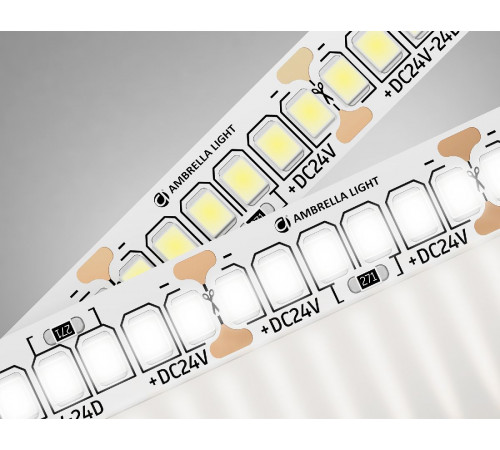 Светодиодная лента Ambrella Light LED Strip 24В 2835 22Вт/м 4500K 5м IP20 GS3502 Светодиодная лента Ambrella Light LED Strip 24В 2835 22Вт/м 4500K 5м IP20 GS3502