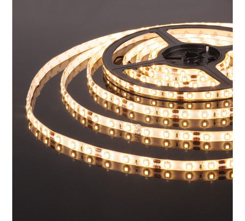 Светодиодная лента Elektrostandard 12V 4,8W 60Led 2835 IP65 теплый белый, 5м 4690389124204