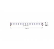 Светодиодная лента SWG PRO 5м IP20 SWG-DOT420-24-11.52-WS2811RGB 00-00032523