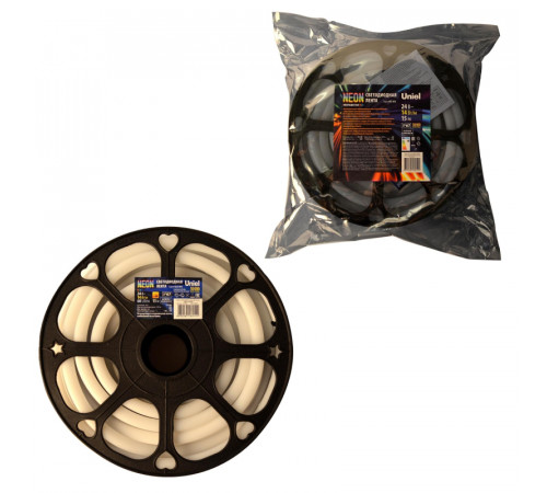Светодиодная лента Uniel ULS-N12-5050-60LED/m-13mm-IP67-DC24V-14W/m-15M-RGB катушка в герметичной упаковке Светодиодная лента Uniel ULS-N12-5050-60LED/m-13mm-IP67-DC24V-14W/m-15M-RGB катушка в герметичной упаковке