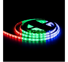 Светодиодная влагозащищенная лента Apeyron 12В 5050 14,4Вт/м RGB 5м IP65 LSE-276