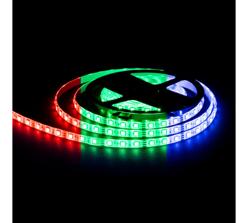 Светодиодная влагозащищенная лента Apeyron 12В 5050 14,4Вт/м RGB 5м IP65 LSE-276