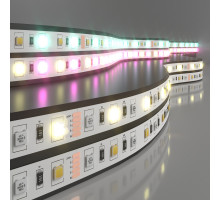Светодиодная лента Elektrostandard 24V 14,4W 60Led 5050+5050 IP20 MIX RGB/теплый белый, 5м 4690389172250