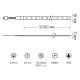Светодиодная лента Gauss Basic 12В 5050 6Вт/м RGBW 5м IP20 BT011