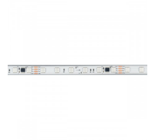 Светодиодная герметичная лента Arlight SPI-PS-B60-12mm 24V RGB-PX6-BPT (12 W/m, IP67, 5060, 5m) 039181
