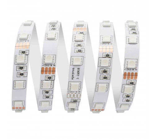 Светодиодная лента Apeyron 12В СТ 14,4Вт/м smd5050 60д/м IP20 5м RGB 00-17 Светодиодная лента Apeyron 12В СТ 14,4Вт/м smd5050 60д/м IP20 5м RGB 00-17