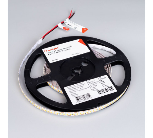 Светодиодная лента Arlight RT-A200-8mm 24V Warm3000-CX1 (16 W/m, IP20, 5m) 046941 Светодиодная лента Arlight RT-A200-8mm 24V Warm3000-CX1 (16 W/m, IP20, 5m) 046941