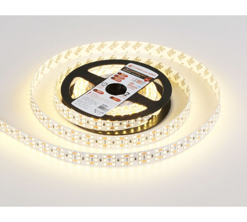 Светодиодная лента трехрядная Ambrella Light LED Strip 24В 2835 26Вт/м 3000K 5м IP20 GS3901
