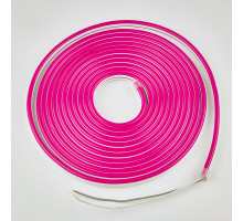 Светодиодная лента Uniel ULS-N11-2835-120LED/m-8mm-IP67-DC24V-10W/m-15M-PINK катушка в герметичной упаковке