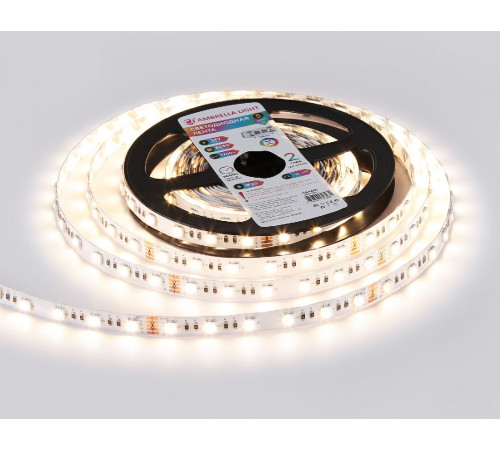 Светодиодная лента Ambrella Light LED Strip 24В 5050 10Вт/м RGBW+3000K 5м IP20 GS4401