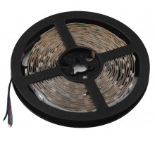 Светодиодная лента Эра 12В 5050 7,2Вт/м RGB 5м IP20 LS5050-7,2-30-12-RGB-IP20-2year-5m KU-5050AD-30D-RGB Б0044120