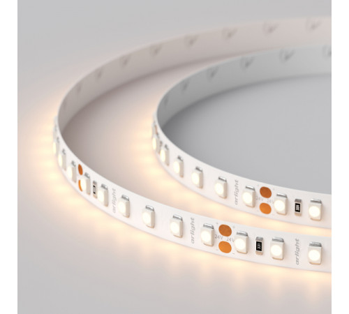 Светодиодная лента Arlight RT-A120-8mm 24V Warm2700 (9.6 W/m, IP20, 2835, 5m) 010346(2) Светодиодная лента Arlight RT-A120-8mm 24V Warm2700 (9.6 W/m, IP20, 2835, 5m) 010346(2)