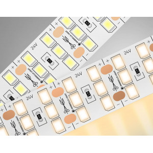 Светодиодная лента трехрядная Ambrella Light LED Strip 24В 2835 26Вт/м 3000K 5м IP20 GS3901