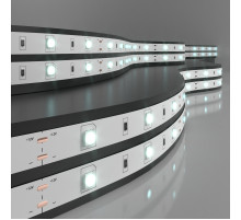 Светодиодная лента Elektrostandard 12V 7,2W 30Led 5050 IP20 холодный белый, 5м 4690389040153