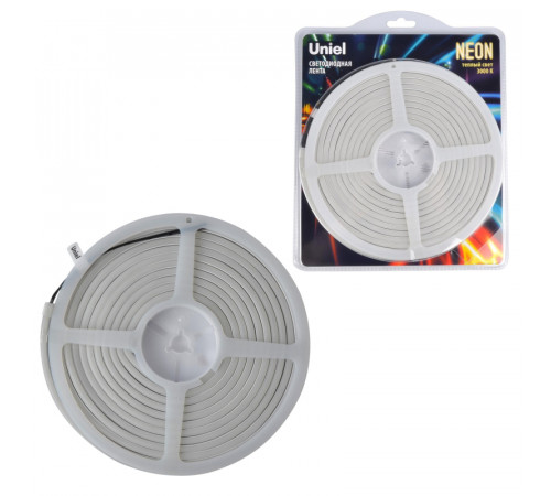 Светодиодная лента Uniel ULS-N01-2835-120LED/m-6mm-IP67-DC12V-9W/m-5M-3000K блистер Светодиодная лента Uniel ULS-N01-2835-120LED/m-6mm-IP67-DC12V-9W/m-5M-3000K блистер