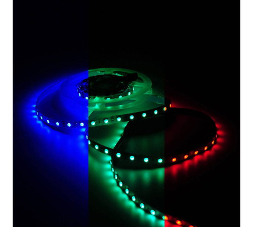 Светодиодная лента Gauss 12В 5050 10Вт/м RGBK 3м IP20 BT054 Светодиодная лента Gauss 12В 5050 10Вт/м RGBK 3м IP20 BT054