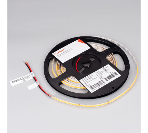 Светодиодная лента Arlight COB-X378-8mm 24V White6000 (11 W/m, IP20, 5m) 031885(3) Светодиодная лента Arlight COB-X378-8mm 24V White6000 (11 W/m, IP20, 5m) 031885(3)