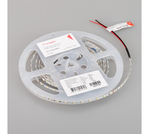 Светодиодная лента Arlight RT-A80-5mm 24V Cool 8K (5 W/m, IP20, 2835, 5m) 037799 Светодиодная лента Arlight RT-A80-5mm 24V Cool 8K (5 W/m, IP20, 2835, 5m) 037799