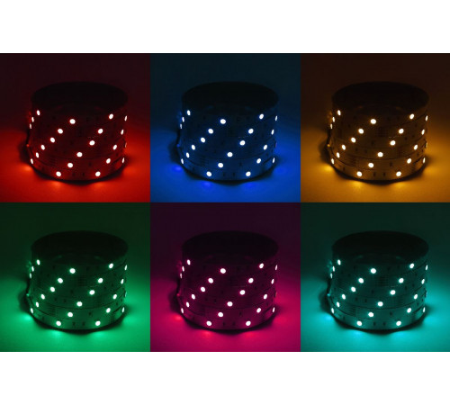 Светодиодная лента Эра 12В 2835 7,2Вт/м RGB 5м IP20 LS5050-7,2-30-12-RGB-IP20-1 year-5m Б0035602 Светодиодная лента Эра 12В 2835 7,2Вт/м RGB 5м IP20 LS5050-7,2-30-12-RGB-IP20-1 year-5m Б0035602