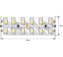 Светодиодная лента SWG SWG2240-24-19.2-WW-M 2835 240 LED/м 19,2Вт 3000K 016858