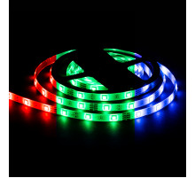 Светодиодная влагозащищенная лента Apeyron 12В 5050 7,2Вт/м RGB 5м IP65 LSE-284
